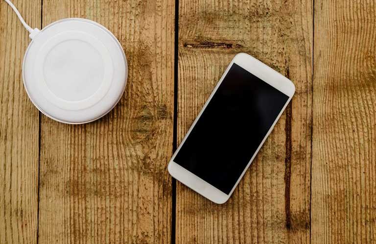 Get a wireless charging pad