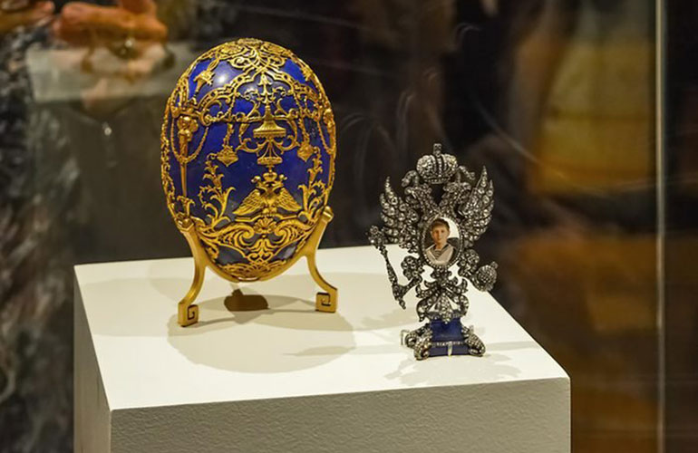 Seven fabergé eggs