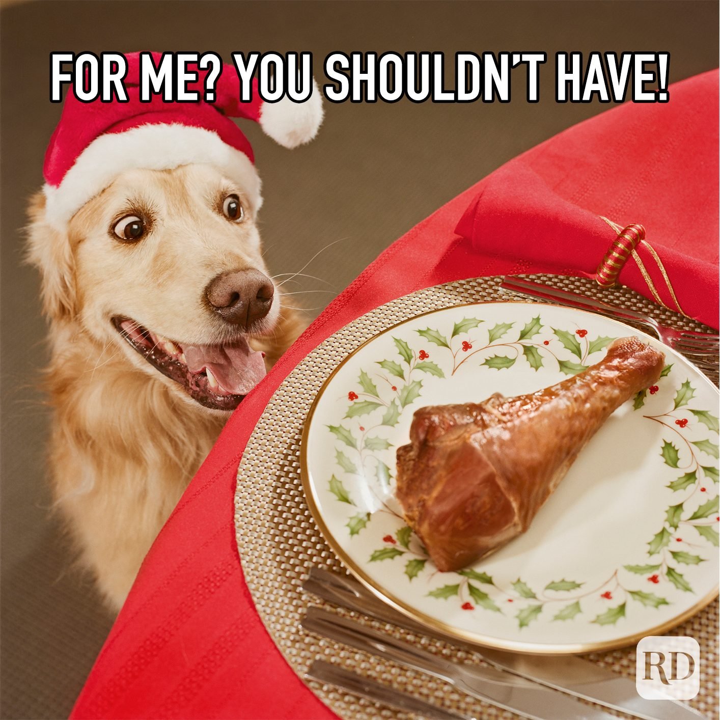 Keep your eyes on your plate