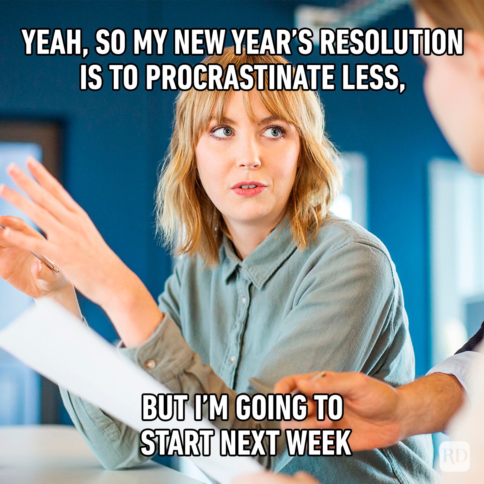 No time like the present
