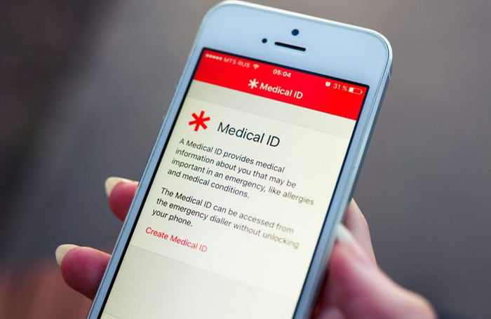 Not setting up your medical and emergency information on your iPhone