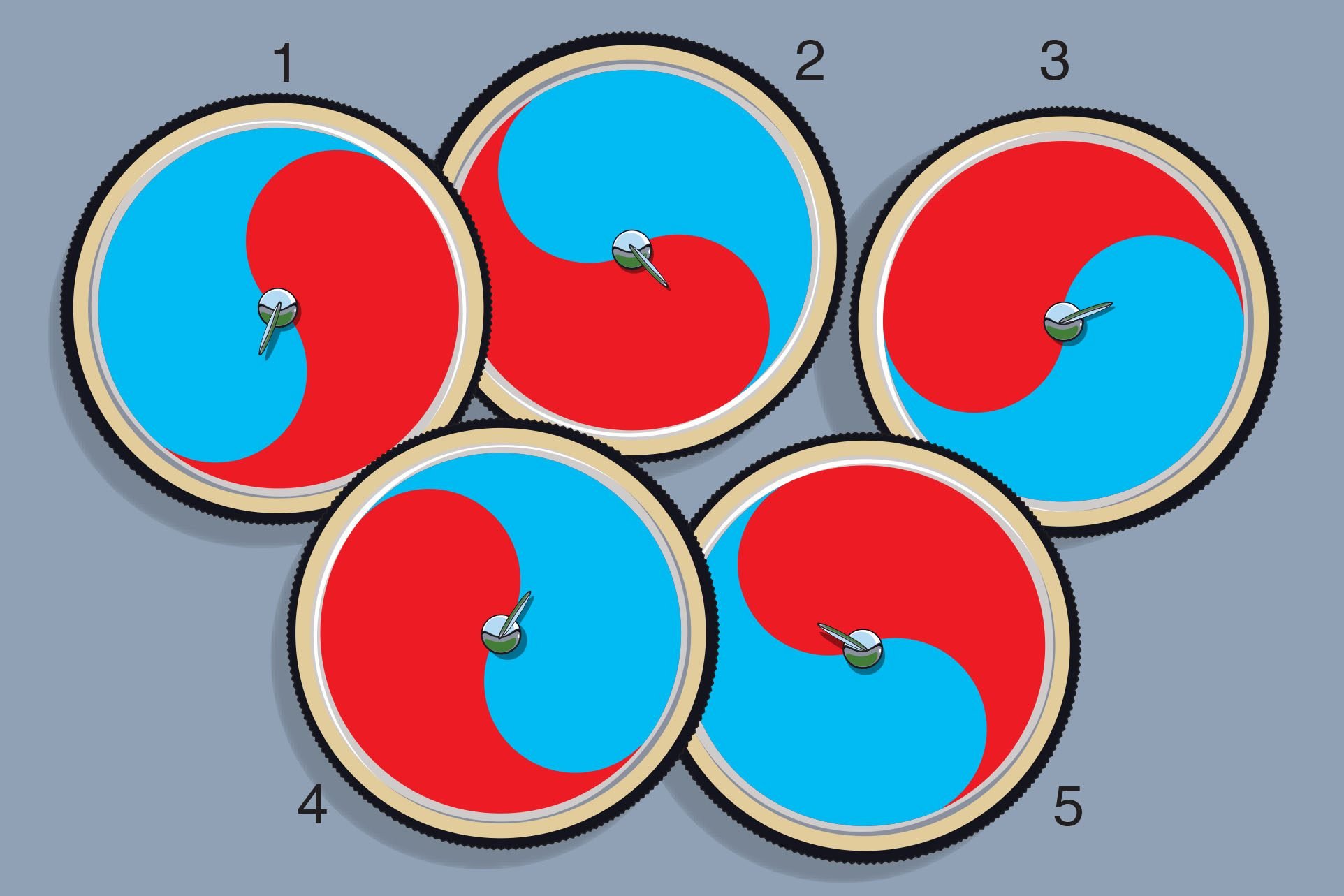 Which wheel doesn’t belong?