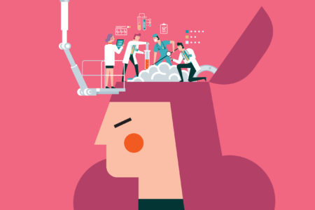 Awake during a brain operation