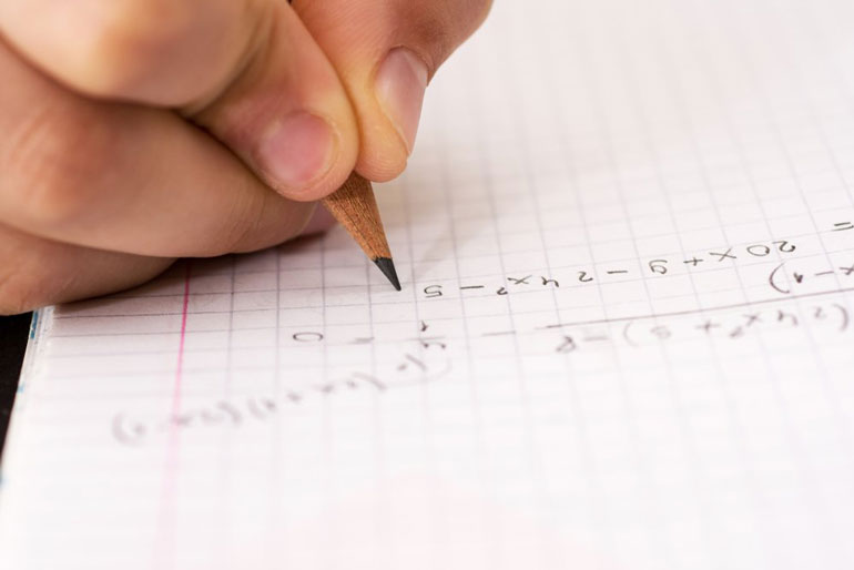 Practise simple maths problems