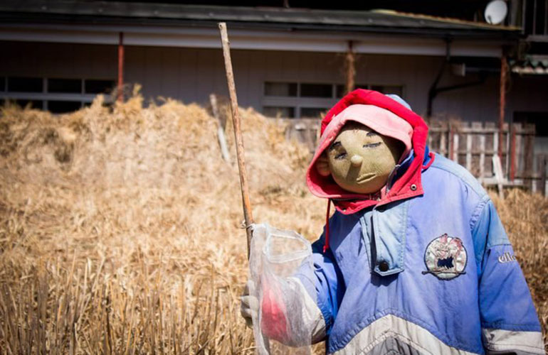 The village of dolls in Japan