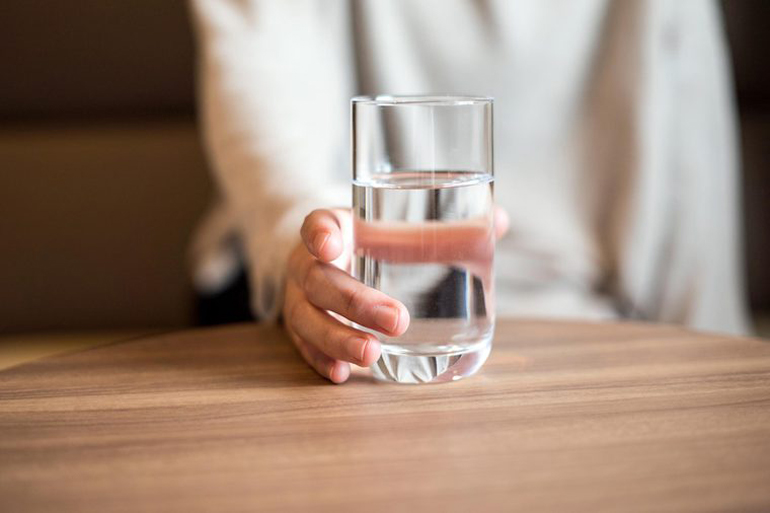 Drink a glass of water