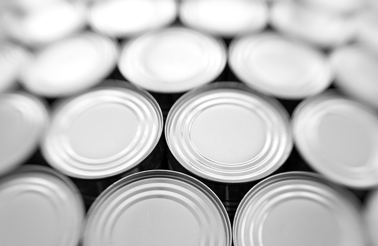 Donate money or food to a person who needs it