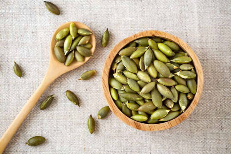 Sprinkle pumpkin seeds over your meals