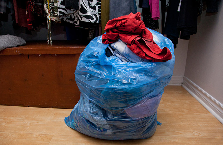 Clean out your closet for charity