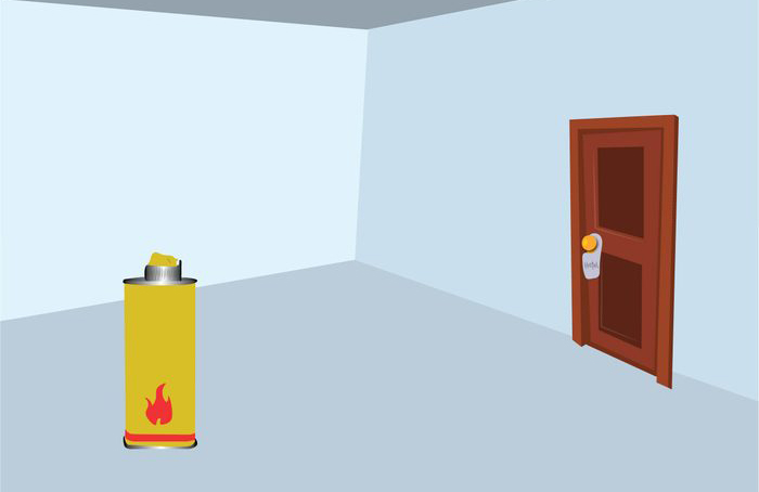 A fire hazard