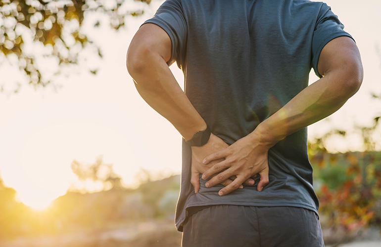 Pain during exercise