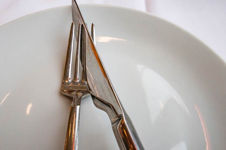 Think about your plate colour