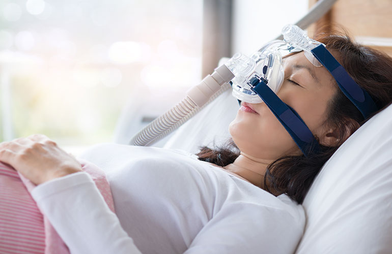 Many women also have sleep apnoea