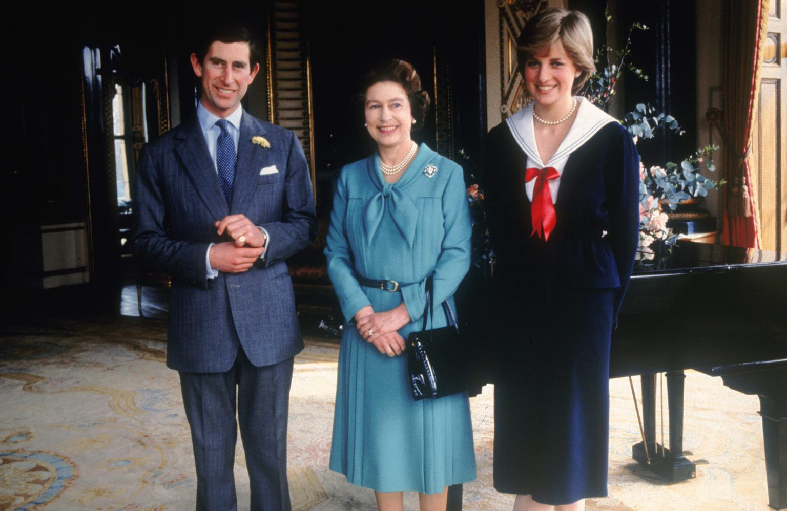 When did Queen Elizabeth and Princess Diana meet?