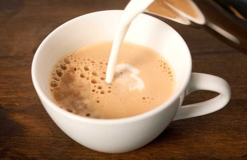 Your only source of dairy is the milk in your coffee