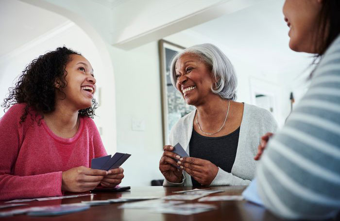 Play a card game