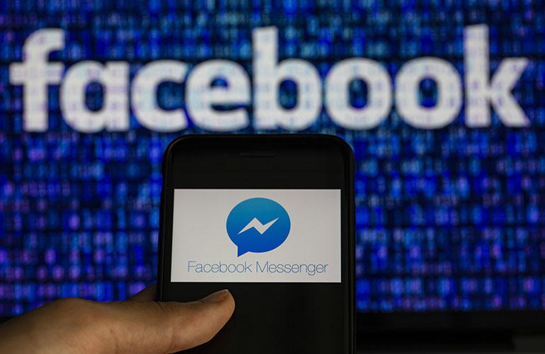 What does blocking someone on Messenger do?