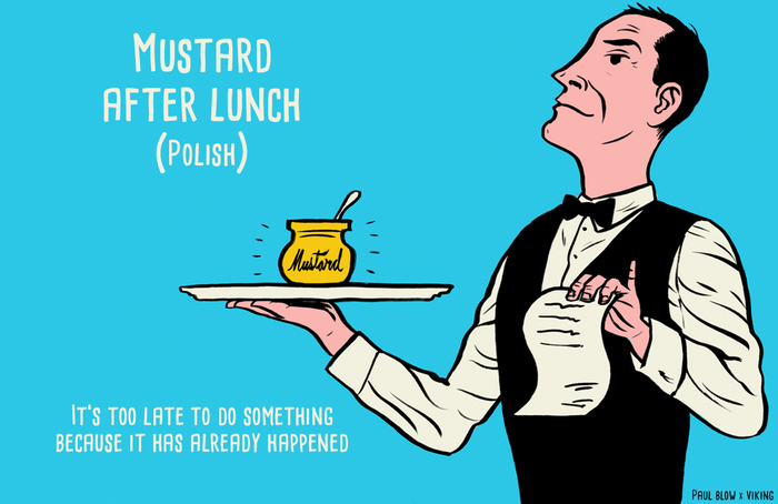 Mustard after lunch (Polish)