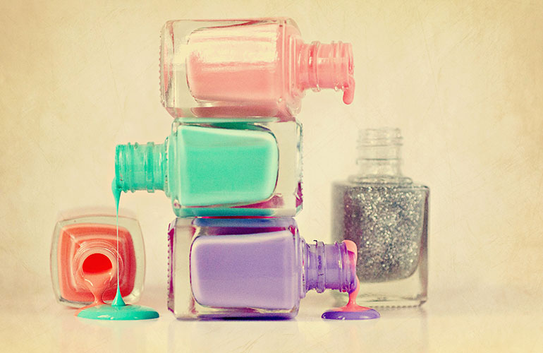 Nail trend: baby shades