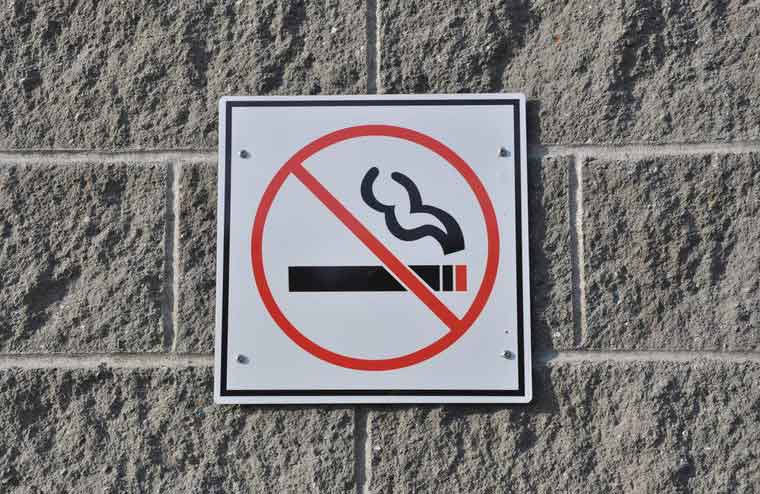 Create a smoke-free zone