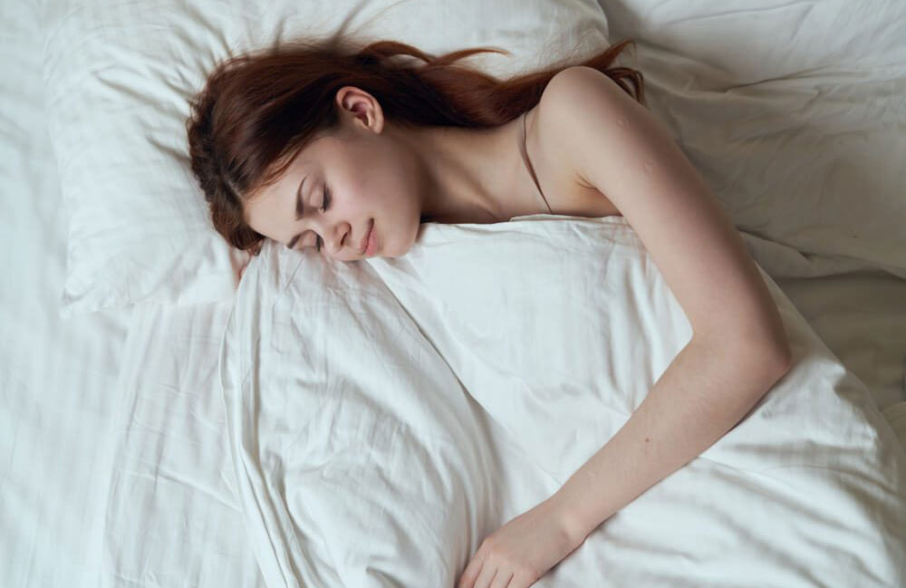 Change your sleeping position