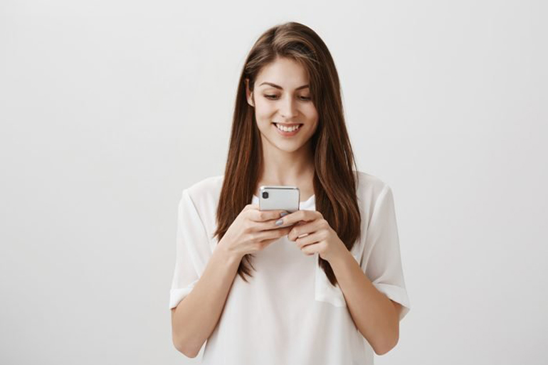 They send texts and emails thoughtfully