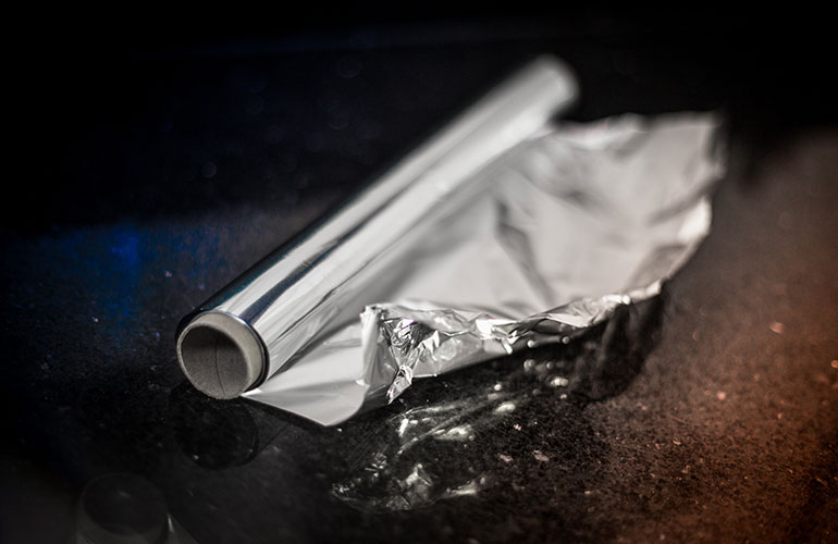 Save aluminium foil