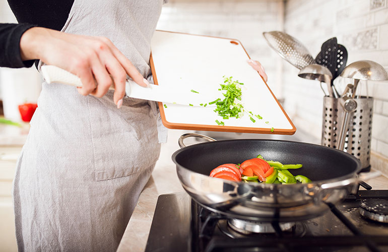 Sneak in food prep