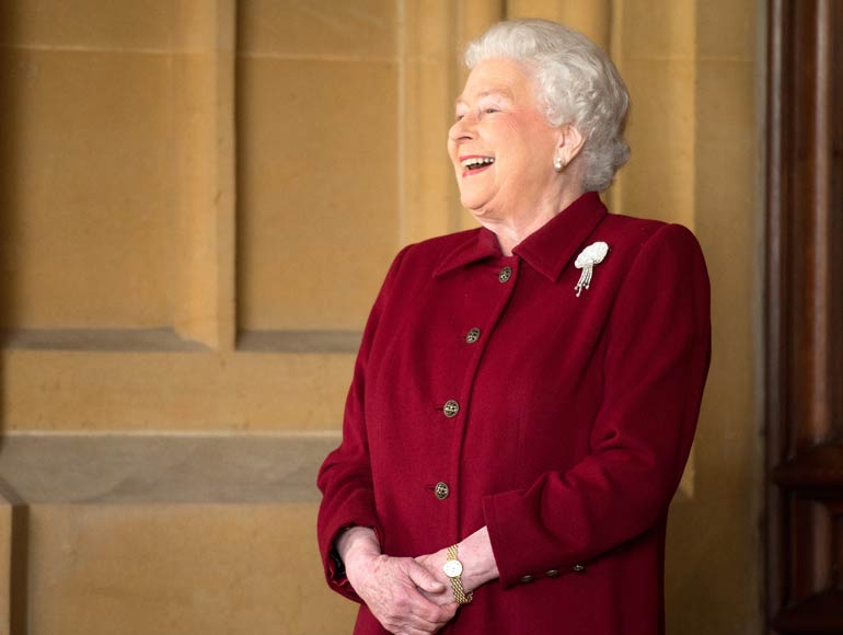 6. Laughing