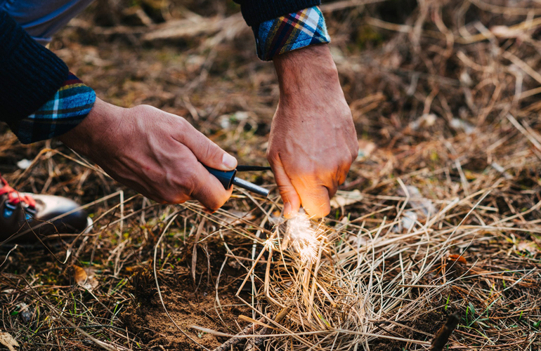 Get creative with your fire starters