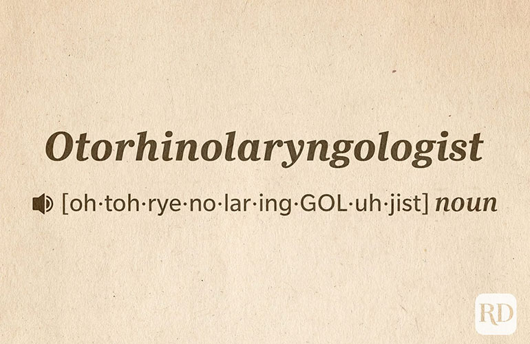 Otorhinolaryngologist