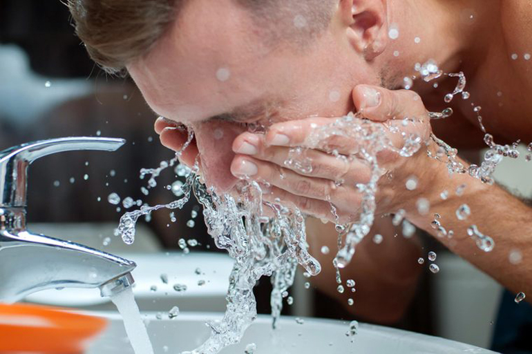 Wash your face