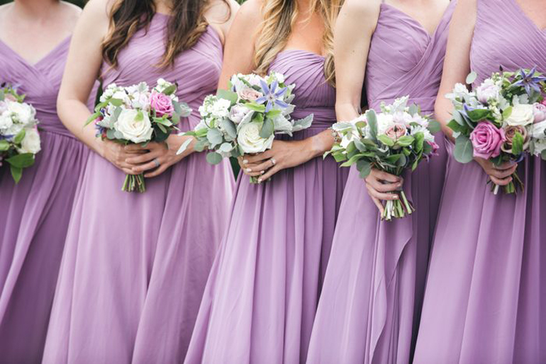 Having bridesmaids and groomsmen
