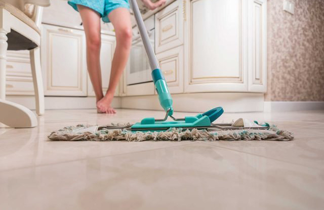 Do it: Mop the kitchen floor