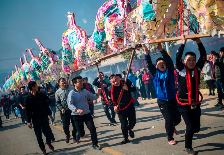Longest parade float
