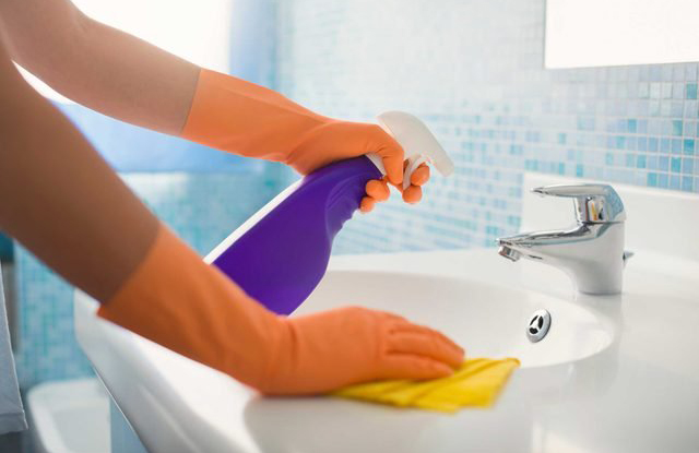Do it: Wipe down the bathroom