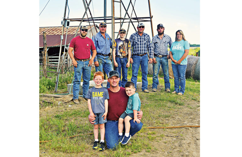 Trapped down a well
