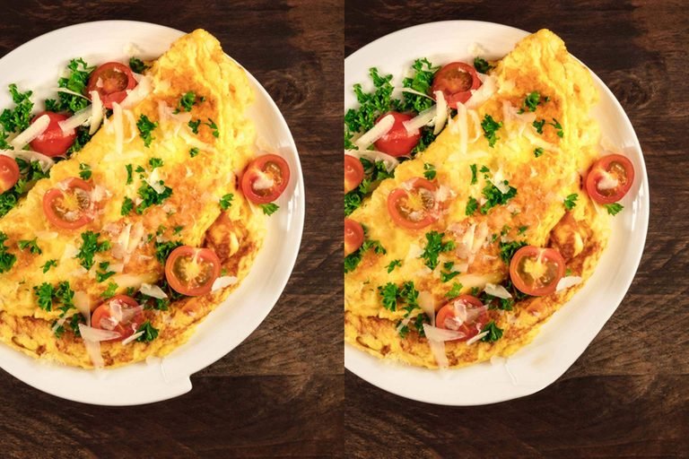 Spot the difference: Omelette Observer