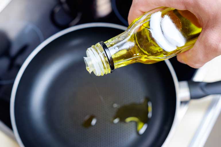 Cooking with too much or too little fat