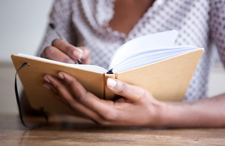 “I keep a daily gratitude journal”