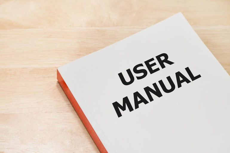 Not reading the manual