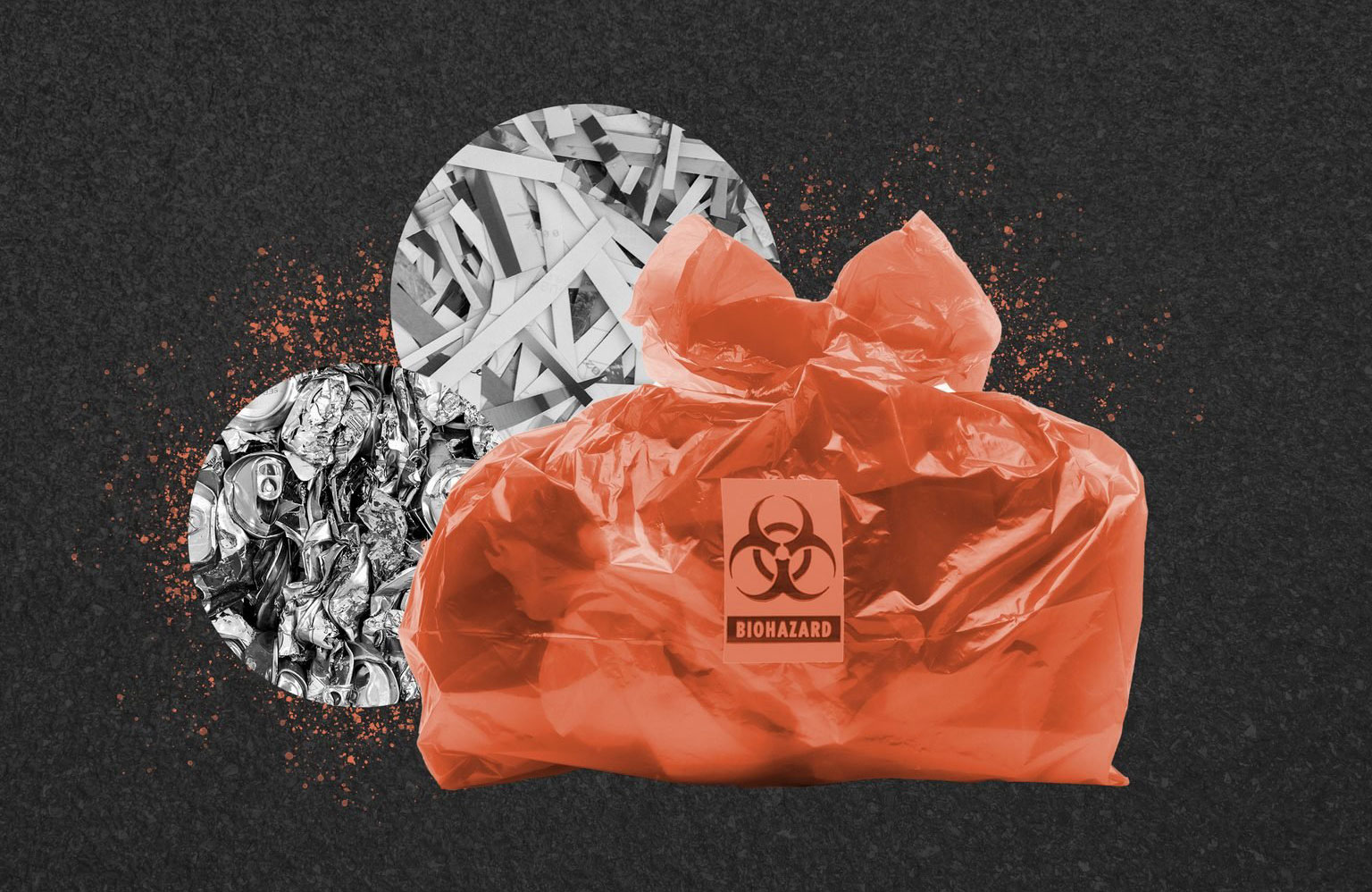 Hospital biohazard waste
