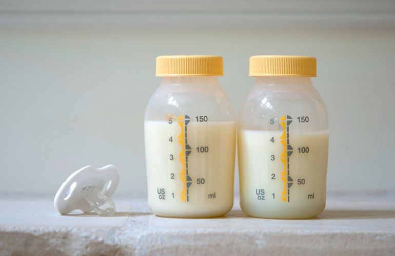 Deodorise baby bottles