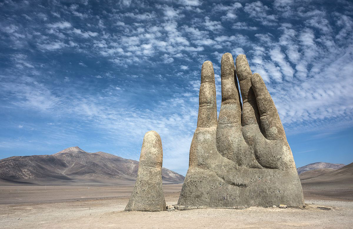 Hand of the Desert, Atacam Desert, Chile