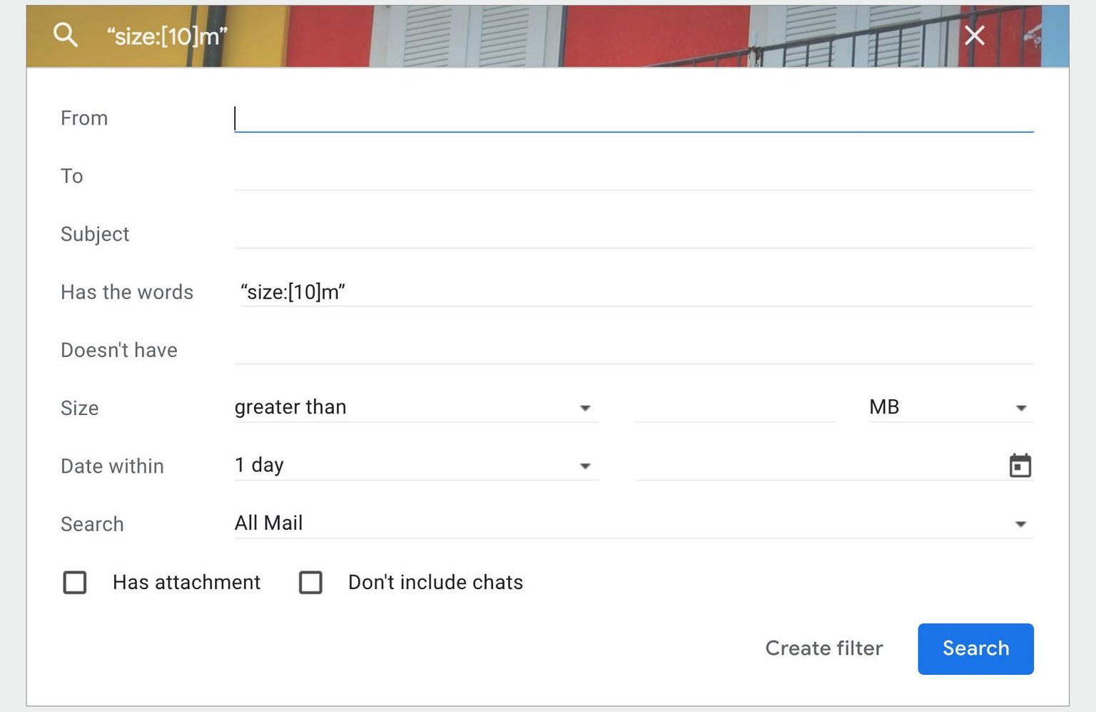 Gmail hack: delete emails that are taking up the most space