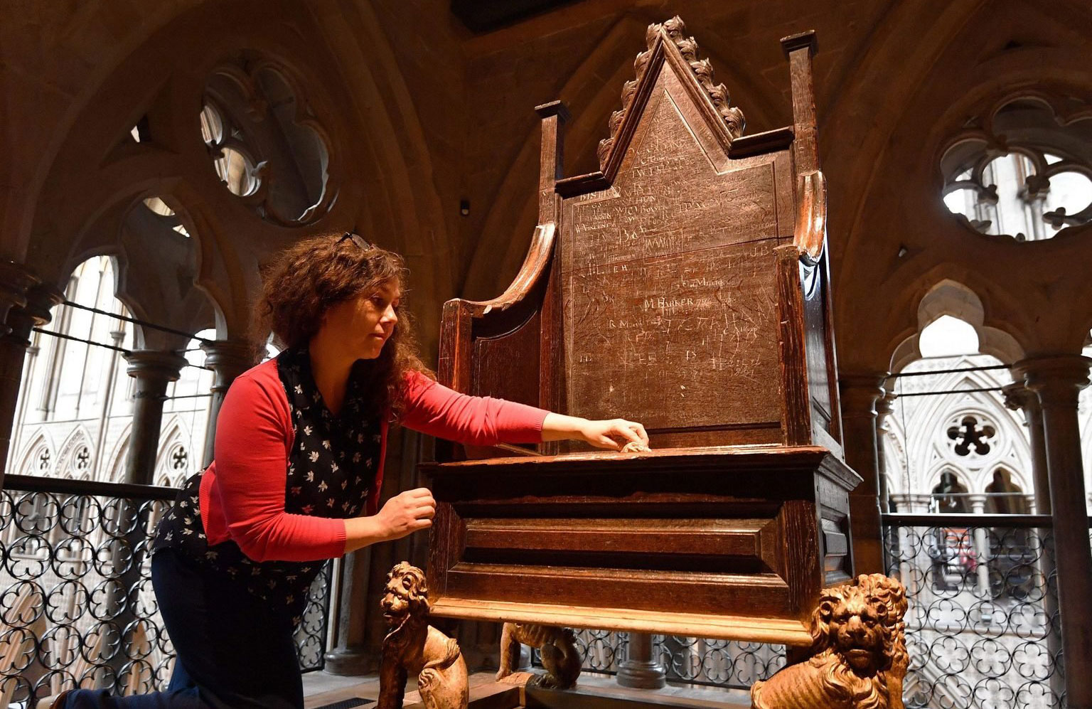 The coronation chair