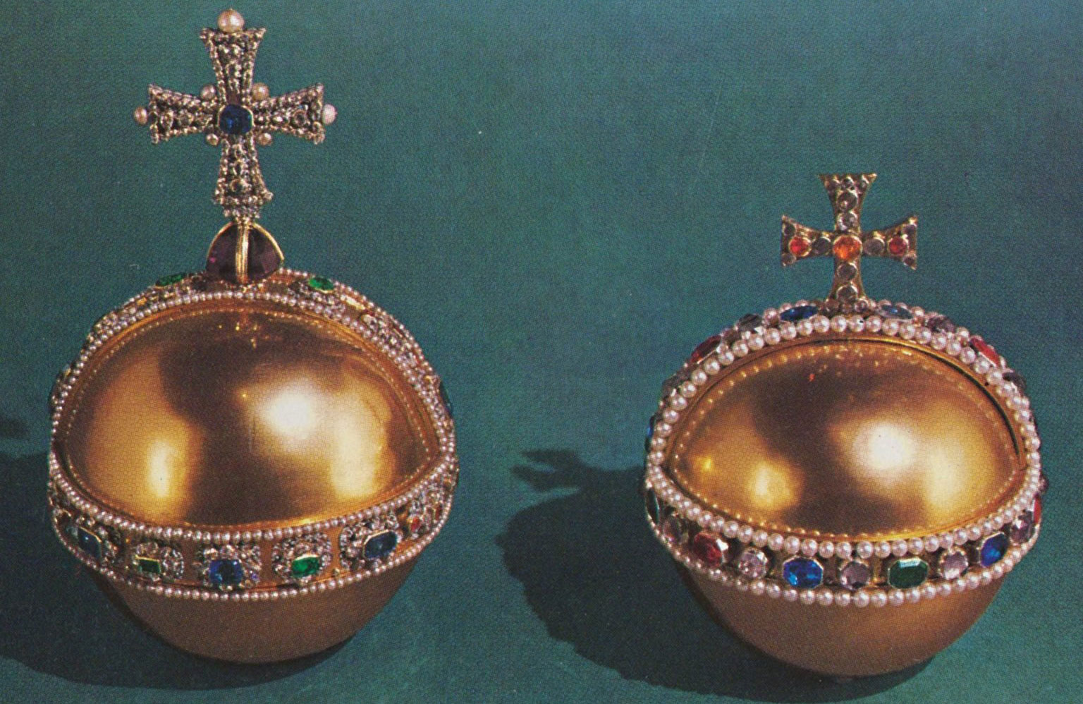 The orb and sceptre