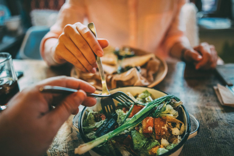 A partner’s table manners