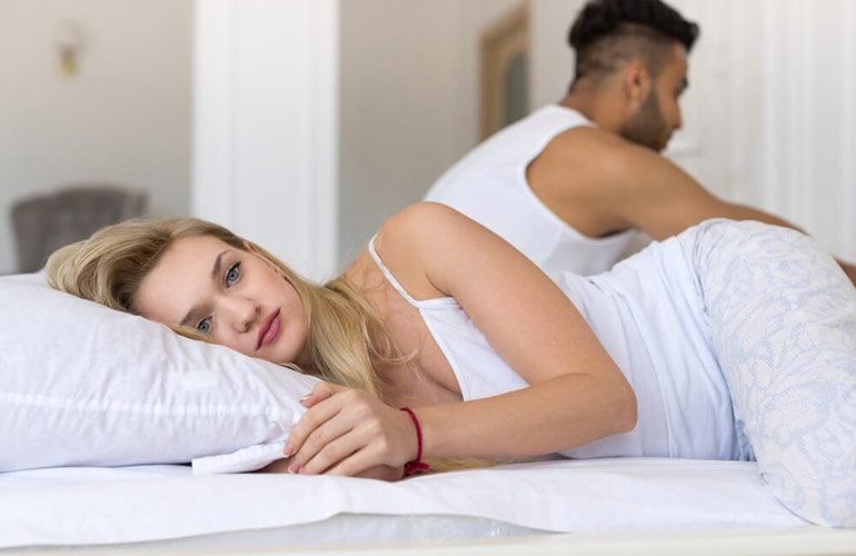 Turning down sex
