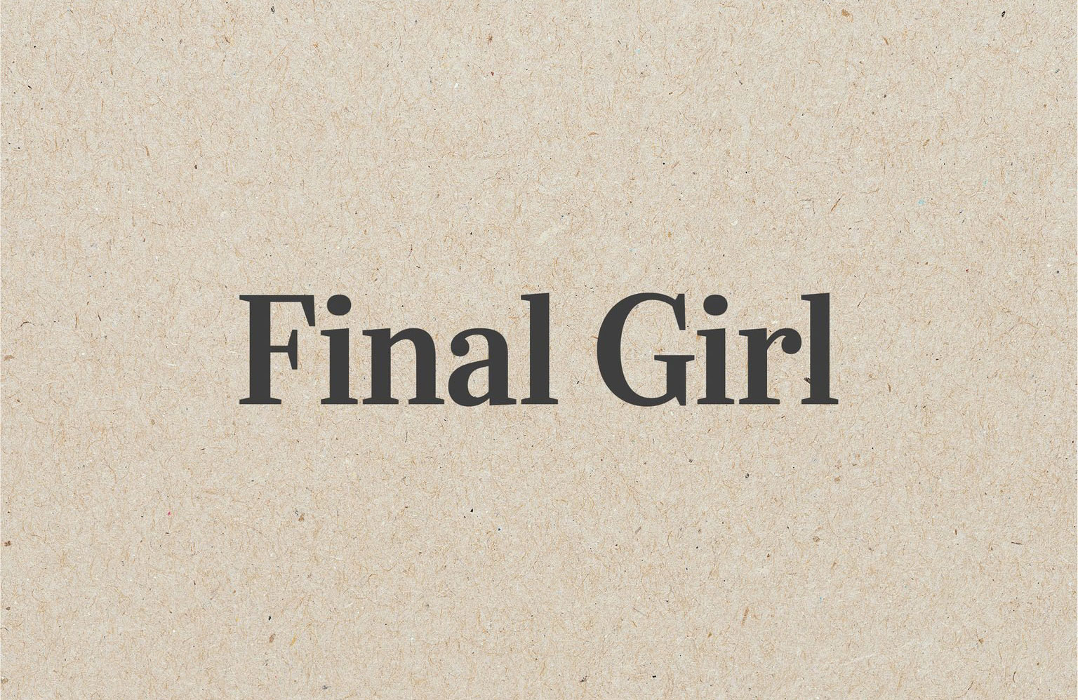 Final Girl